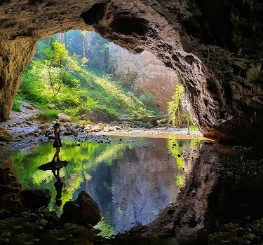 Karsthöhlen in Slowenien